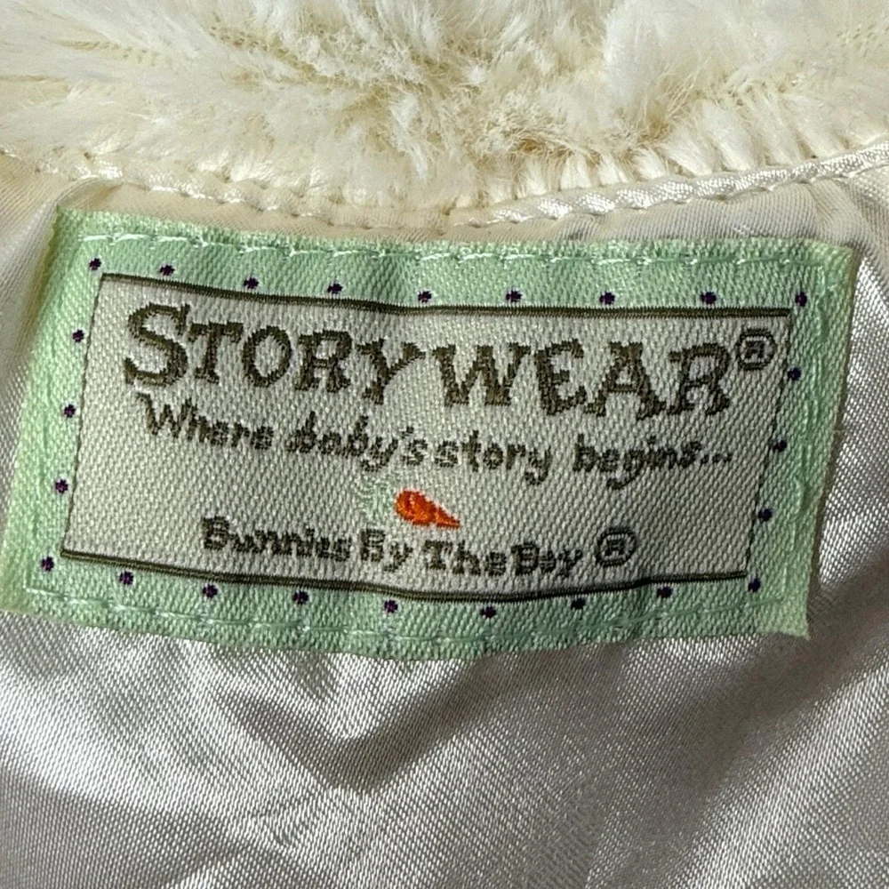 Storywear Bunnies‎ By The Bay My Dream Coat Baby Faux Fur Jacket 6-12M Ivory